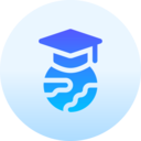 world,mortarboard,education,earth grid,elearning,global learning,global education,digital learning